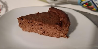 Шоколадный кето-чизкейк